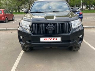 2021 Toyota Land Cruiser Prado 150 Series Рестайлинг 3, чёрный, 5500000 рублей, вид 2