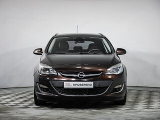 2013 Opel Astra J Рестайлинг, коричневый, 699777 рублей, вид 2