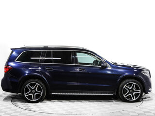 2016 Mercedes-Benz GLS 400 I (X166), синий, 3799000 рублей, вид 4