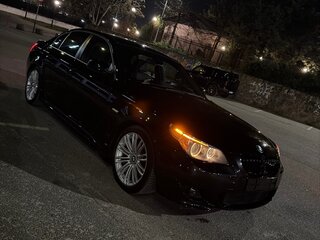 2004 BMW 5 серии 525i V (E60/E61), чёрный, 1470000 рублей, вид 3