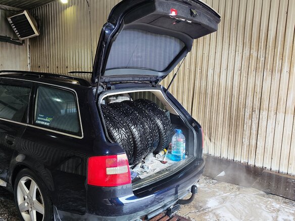 2002 Audi A6 II (C5) Рестайлинг, синий - вид 21