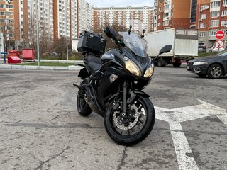 2016 Kawasaki ER-6F (Ninja 650R), чёрный, 500000 рублей, вид 1