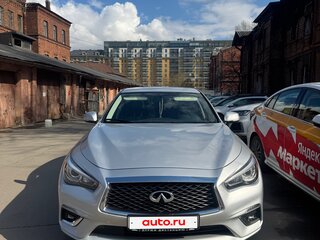 2019 Infiniti Q50 I Рестайлинг, серебристый, 2600000 рублей, вид 3