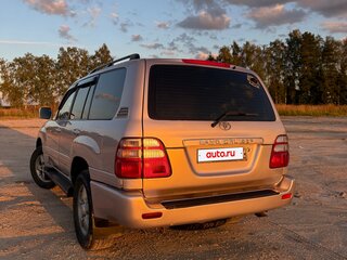 2002 Toyota Land Cruiser 100 Series Рестайлинг 1, серый, 1900000 рублей, вид 3
