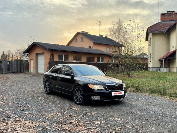 2012 Skoda Superb II, коричневый, 1150000 рублей - вид 5