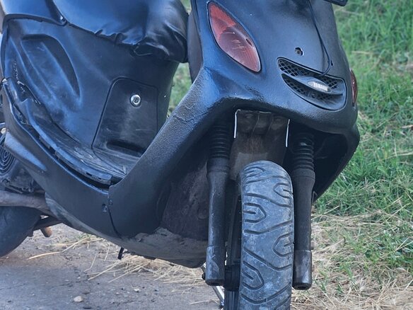 2002 Yamaha Jog, чёрный, 60000 рублей - вид 5