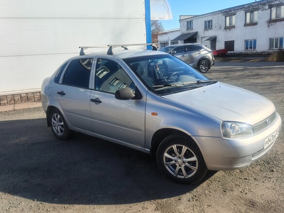 2008 Lada (ВАЗ) Kalina I, серебристый, 200000 рублей - вид 1