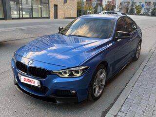 2016 BMW 3 серии 320i xDrive VI (F3x) Рестайлинг, синий, 2800000 рублей, вид 3