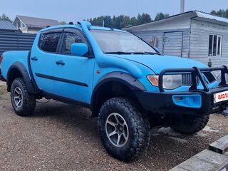2008 Mitsubishi L200 IV, синий, 1000000 рублей, вид 1