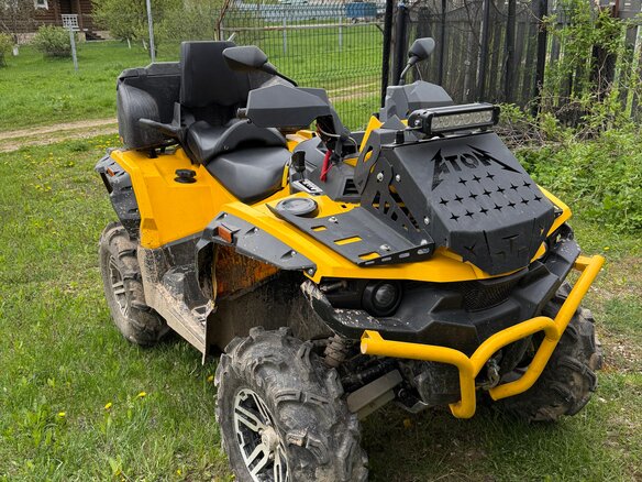 2016 Stels ATV-650 Guepard Trophy, жёлтый, 600000 рублей - вид 1