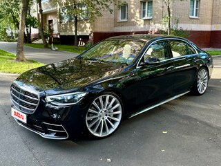 2020 Mercedes-Benz S-Класс 350 d Long 4MATIC VII (W223), чёрный, 12900000 рублей, вид 1