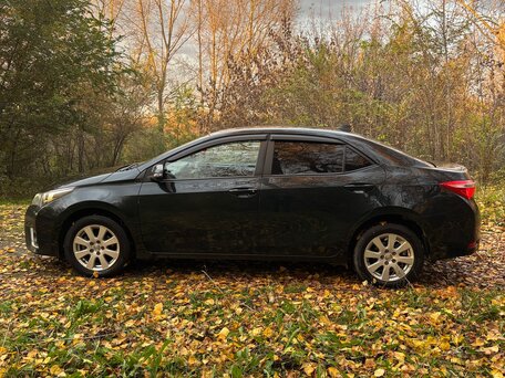 2013 Toyota Corolla XI (E160, E170, E180), синий, 1480000 рублей, вид 2