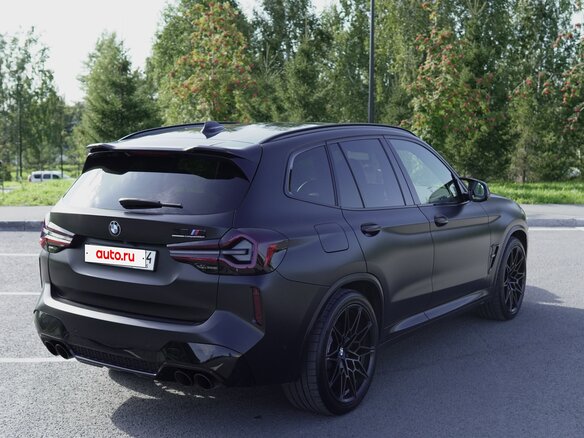 2021 BMW X3 M Competition I (F97) Рестайлинг, чёрный, 7500000 рублей - вид 3