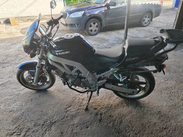 2003 Suzuki SV 650, чёрный, 280000 рублей - вид 11