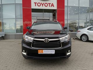 2014 Toyota Highlander III (XU50), чёрный, 2512000 рублей, вид 2
