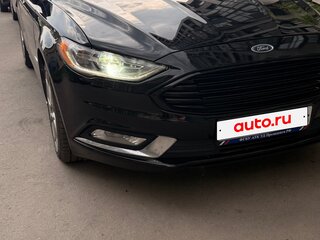 2016 Ford Fusion (North America) II Рестайлинг, чёрный, 1280000 рублей, вид 3