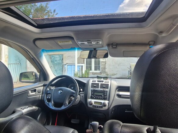 2007 Kia Sportage II, чёрный - вид 5