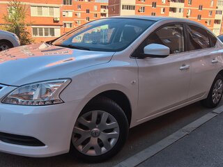2015 Nissan Sentra VII (B17), белый, 1200000 рублей, вид 1