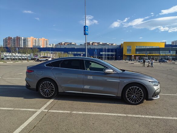 2022 BYD Han DM-i I Рестайлинг, серый, 3350000 рублей - вид 7