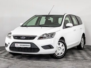 2010 Ford Focus II Рестайлинг, белый, 399000 рублей, вид 1