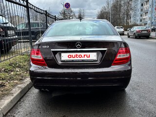 2011 Mercedes-Benz C-Класс 180 BlueEFFICIENCY III (W204) Рестайлинг, коричневый, 1271000 рублей, вид 3