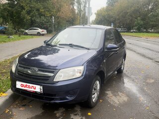 2013 Lada (ВАЗ) Granta I, синий, 220000 рублей, вид 1