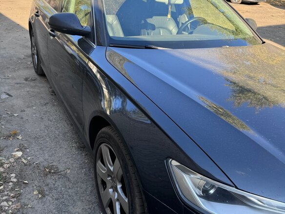 2015 Audi A6 IV (C7) Рестайлинг, серый, 1750000 рублей - вид 4