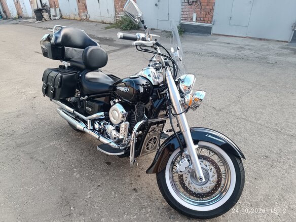 2006 Yamaha XVS650 Drag Star, чёрный, 560000 рублей - вид 6
