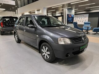 2008 Renault Logan I, серый, 339000 рублей, вид 1