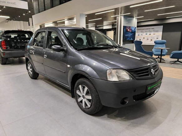 2008 Renault Logan I, серый