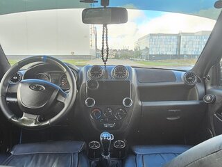 2012 Lada (ВАЗ) Granta I, чёрный, 250000 рублей, вид 5