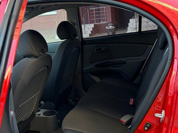 2011 Kia Rio II Рестайлинг, красный - вид 6