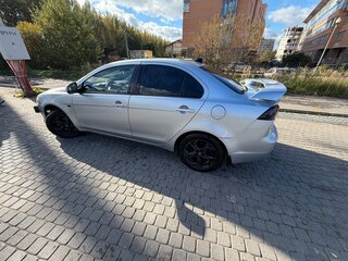 2008 Mitsubishi Lancer X, серебристый, 450000 рублей, вид 4
