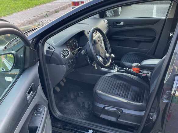 2007 Ford Focus II, чёрный, 800000 рублей - вид 8