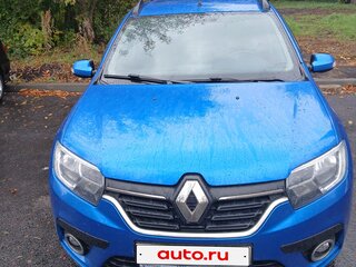 2018 Renault Logan II Рестайлинг, синий, 950000 рублей, вид 1