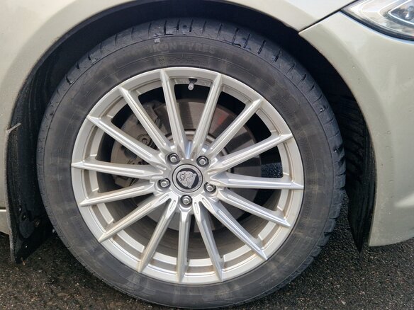 2011 Jaguar XF I Рестайлинг, золотистый, 1300000 рублей - вид 6