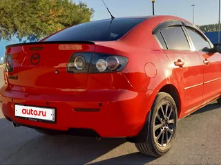 2008 Mazda 3 4-speed I (BK) Рестайлинг, красный, 710000 рублей, вид 4