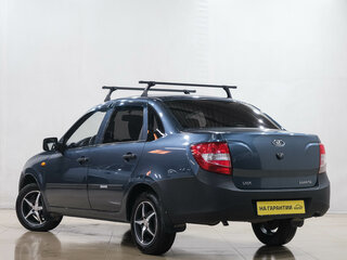 2014 Lada (ВАЗ) Granta I, серый, 599000 рублей, вид 4