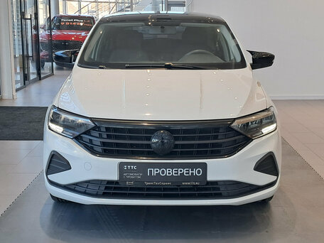 2021 Volkswagen Polo VI, белый, 1399000 рублей, вид 2