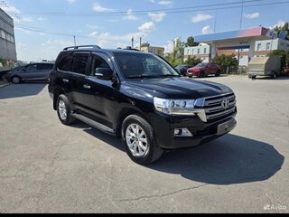 2020 Toyota Land Cruiser 200 Series Рестайлинг 2, чёрный, 6600000 рублей, вид 1