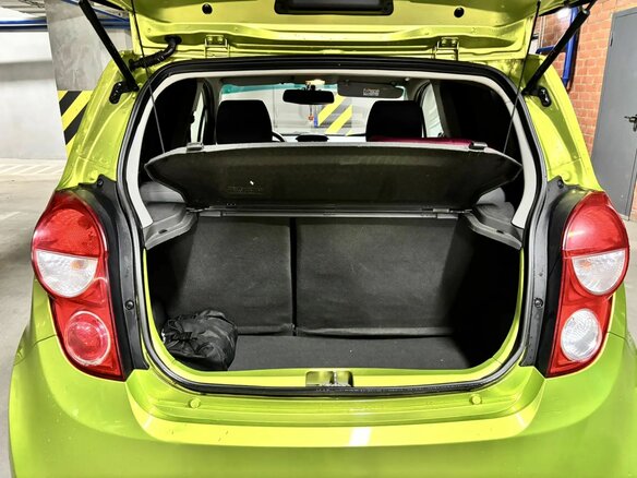 2013 Chevrolet Spark III, зелёный, 660000 рублей - вид 4