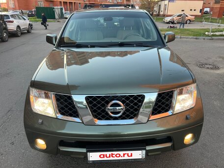 2005 Nissan Pathfinder III, зелёный, вид 3