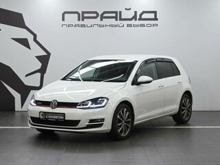 2014 Volkswagen Golf VII, белый, 1199900 рублей, вид 1