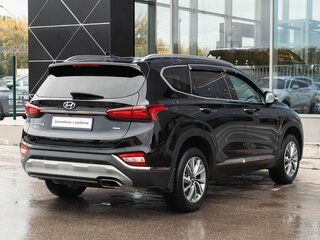 2020 Hyundai Santa Fe IV, чёрный, 3120000 рублей, вид 5
