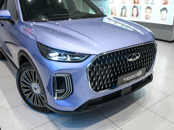 2025 Chery Tiggo 9 I, голубой - вид 6