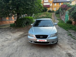 2007 Hyundai Sonata V (NF), серебристый, 745000 рублей, вид 3