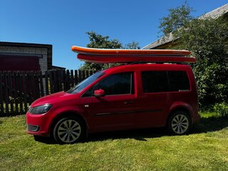 2011 Volkswagen Caddy III Рестайлинг, красный, 770000 рублей, вид 1