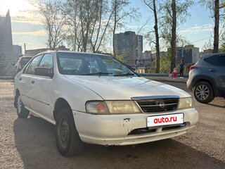 1998 Nissan Sunny B14, белый, 150000 рублей, вид 2