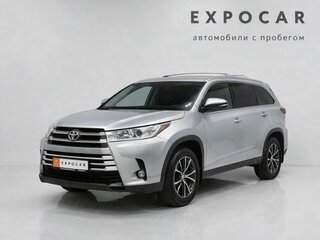 2016 Toyota Highlander III (XU50) Рестайлинг, серый, 2880000 рублей, вид 1