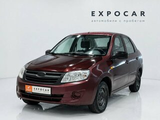 2012 Lada (ВАЗ) Granta I, красный, 220000 рублей, вид 1